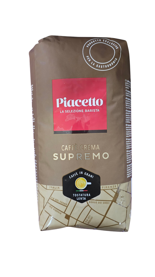 Cafea Boabe Piacetto Supremo Caffè Crema, 1kg