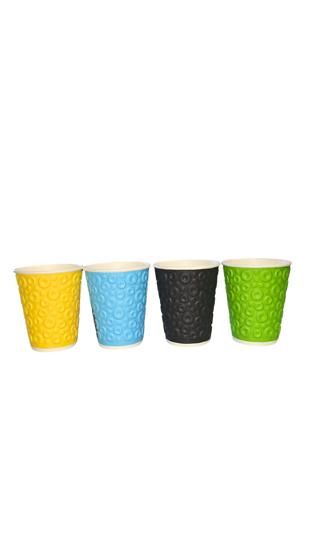 Pahare colorate 12 oz double wall