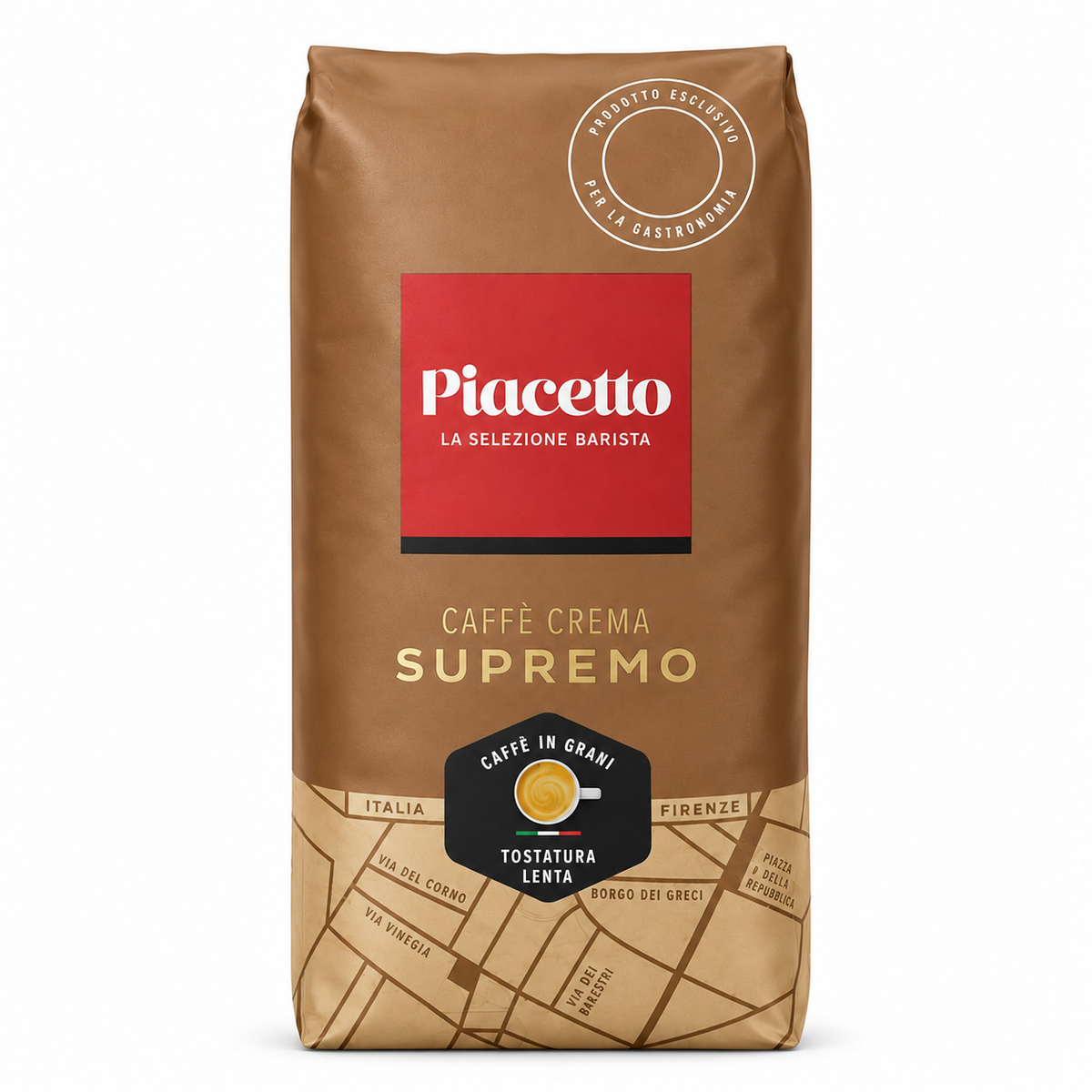 Cafea Boabe Piacetto Supremo Caffè Crema, 1kg