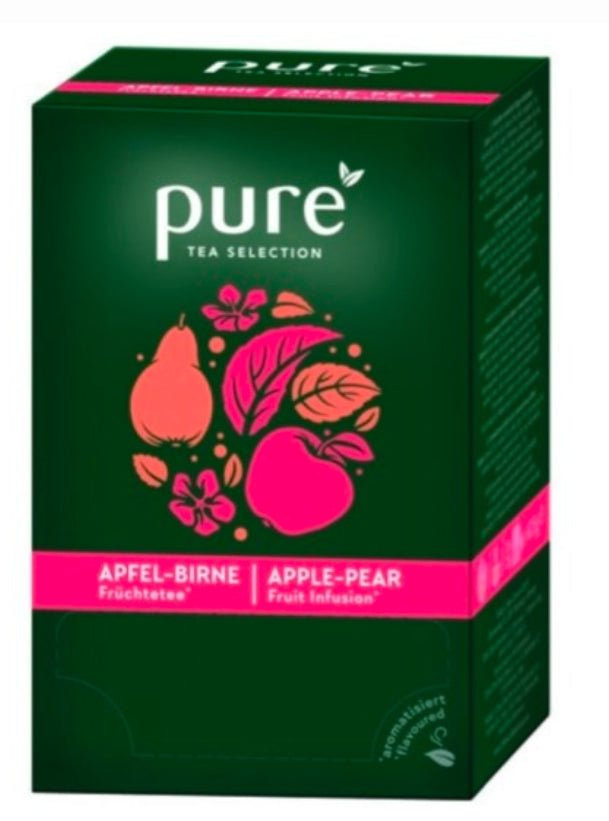 Ceai Tchibo Pure Tea Mere și Pere, 25 plicuri