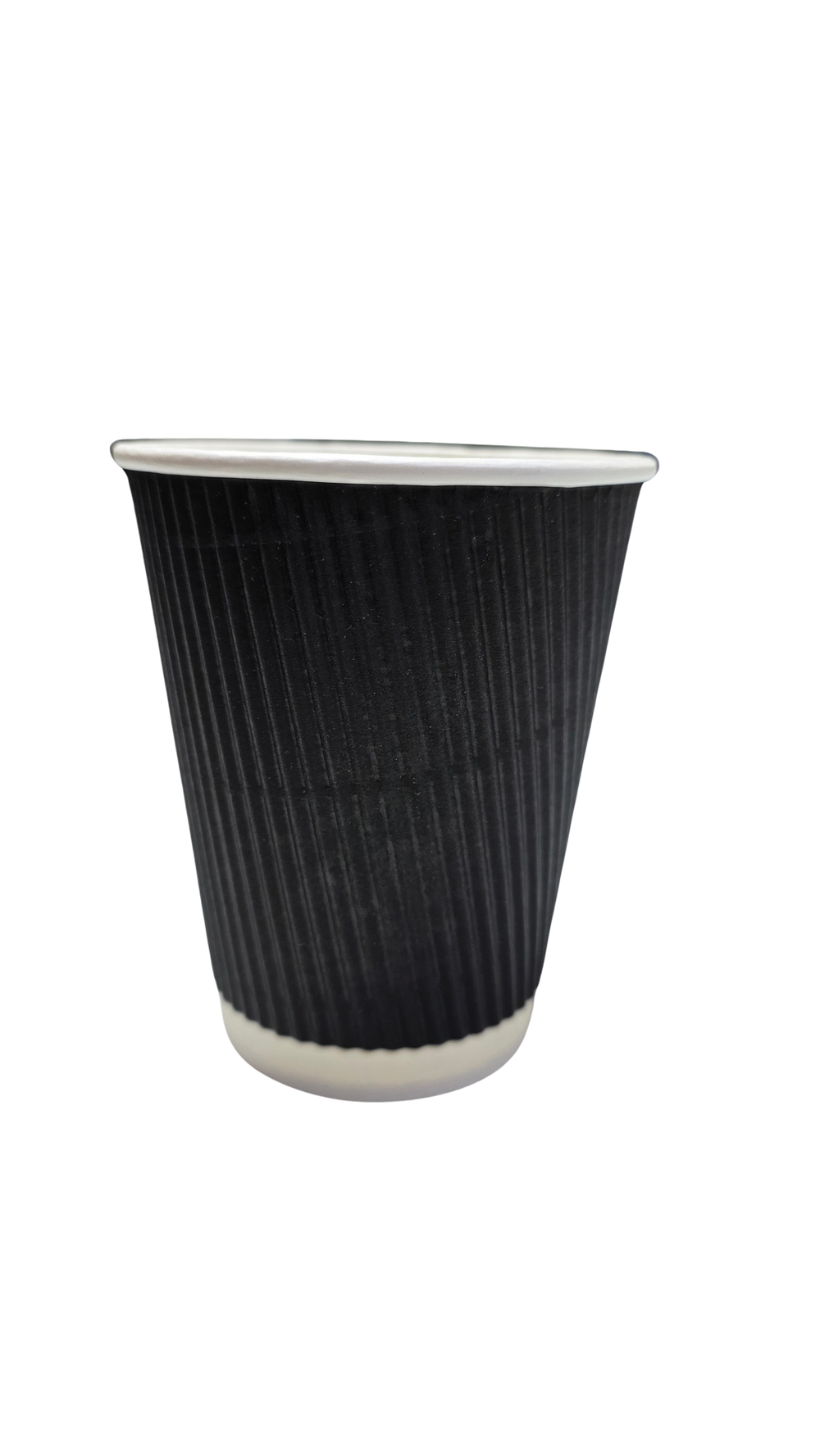Pahar Ripple wall,Negru set 25 buc