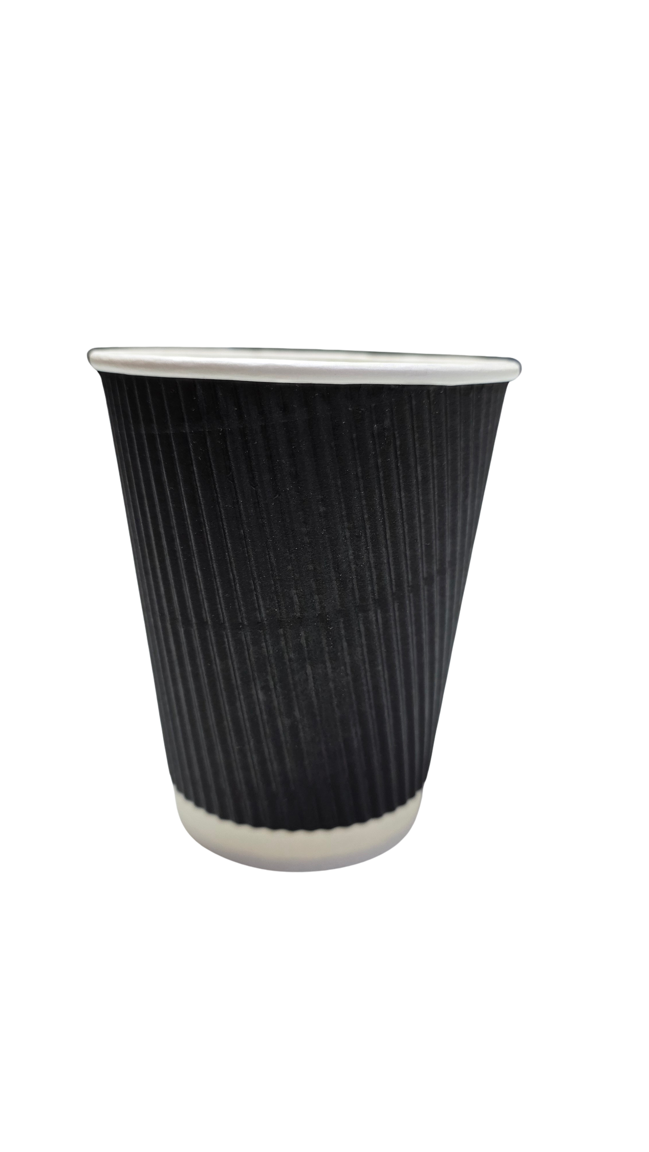 Pahar Ripple wall,Negru set 25 buc