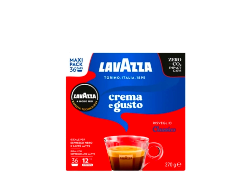 Lavazza A Modo Mio Crema e Gusto Classico, Cafea capsule, 36